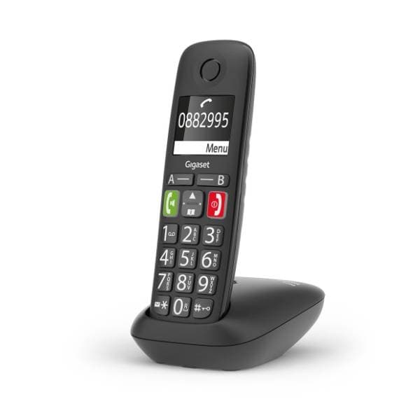 GIGASET E290 crni bežični fiksni telefon 2