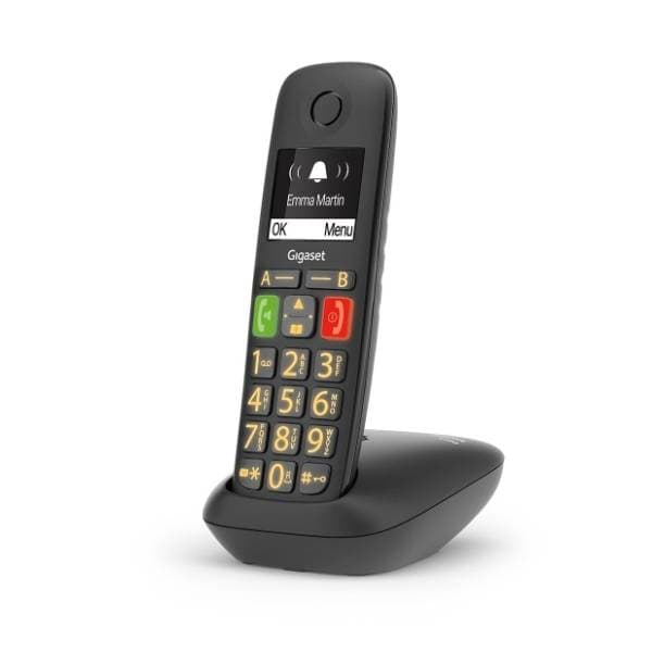 GIGASET E290 crni bežični fiksni telefon 6
