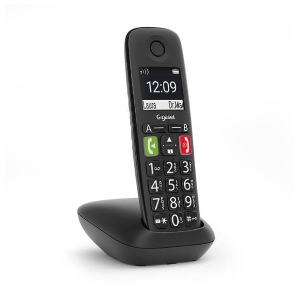 GIGASET E290 crni bežični fiksni telefon 1