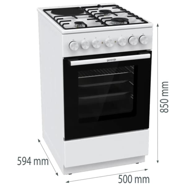 GORENJE kombinovani šporet GK5B42WD 6