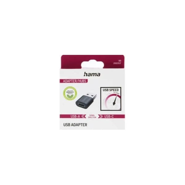 HAMA adapter USB-A (m) na USB-C (ž) 3.2 Gen2 (200357) 3