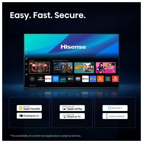 HISENSE RGB-MiniLED televizor 85'' 4K 85UR9S 24