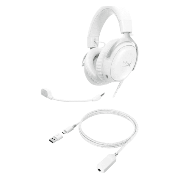HyperX slušalice Cloud III bele 3