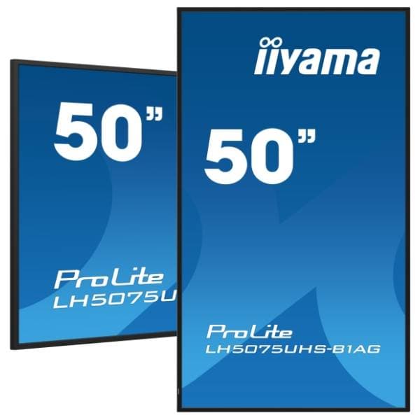 IIYAMA displej 50'' VA 4K ProLite Digital Signage LH5075UHS-B1AG 5