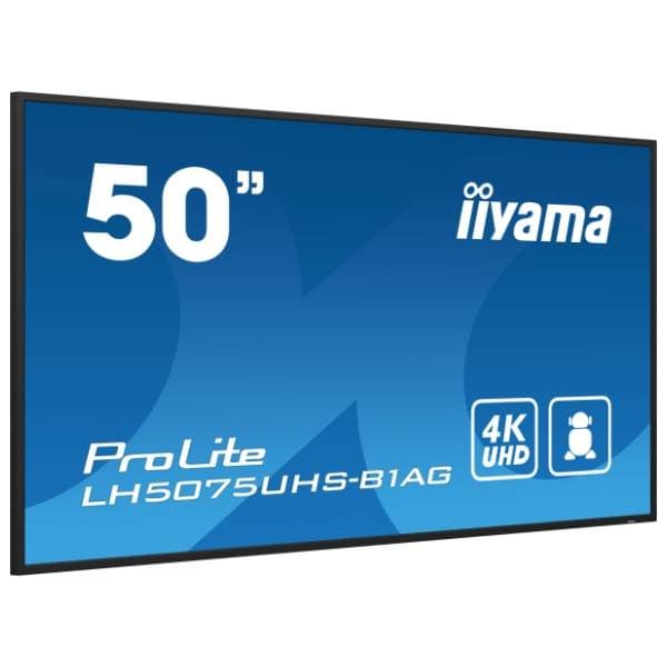 IIYAMA displej 50'' VA 4K ProLite Digital Signage LH5075UHS-B1AG 1