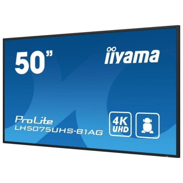 IIYAMA displej 50'' VA 4K ProLite Digital Signage LH5075UHS-B1AG 2