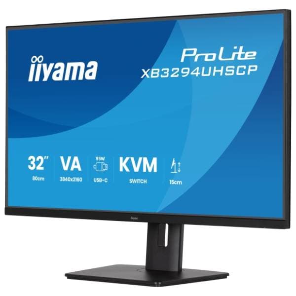 IIYAMA monitor 32'' VA 4K ProLite XB3294UHSCP-B1 2