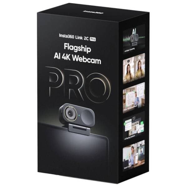 INSTA360 web kamera Link 2C Pro Graphite Black 5