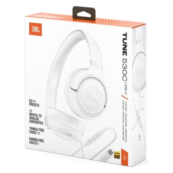 JBL slušalice Tune 530C White 9