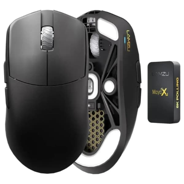 LAMZU bežični miš Maya X Charcoal Black Nordic 2