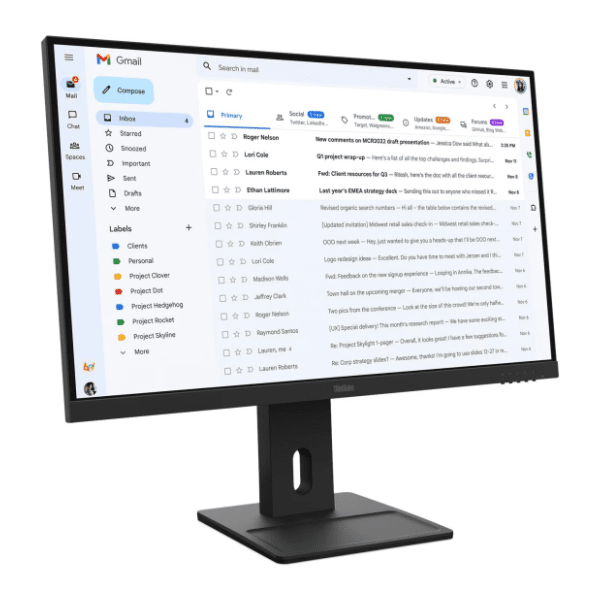 LENOVO monitor 27'' IPS ThinkVision E27-40 Raven Black 1