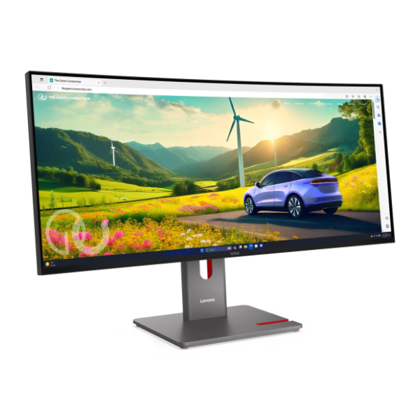 LENOVO zakrivljeni monitor 34'' IPS Black UltraWide ThinkVision P34WD-40 1