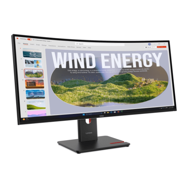 LENOVO zakrivljeni monitor 34'' VA UltraWide ThinkVision T34WD-40 1