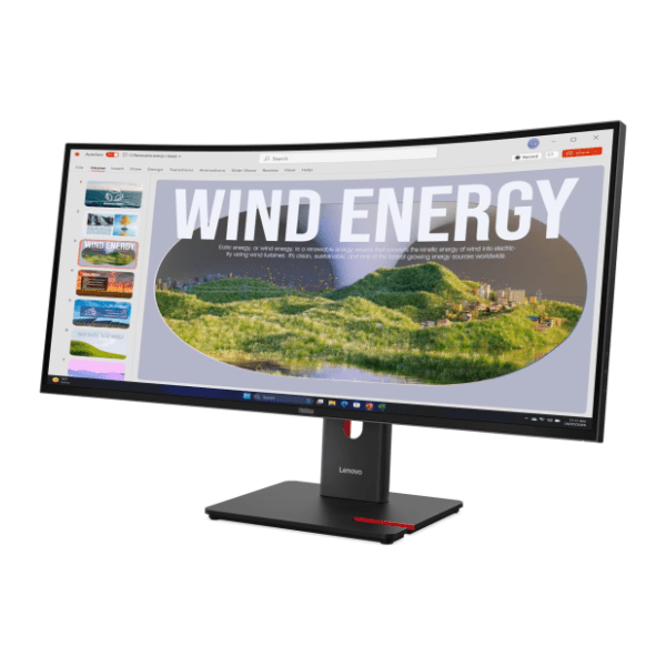 LENOVO zakrivljeni monitor 34'' VA UltraWide ThinkVision T34WD-40 2