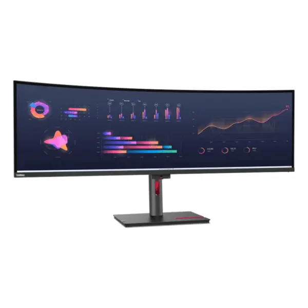 LENOVO zakrivljeni monitor 49'' IPS Black UltraWide ThinkVision P49w-30 1