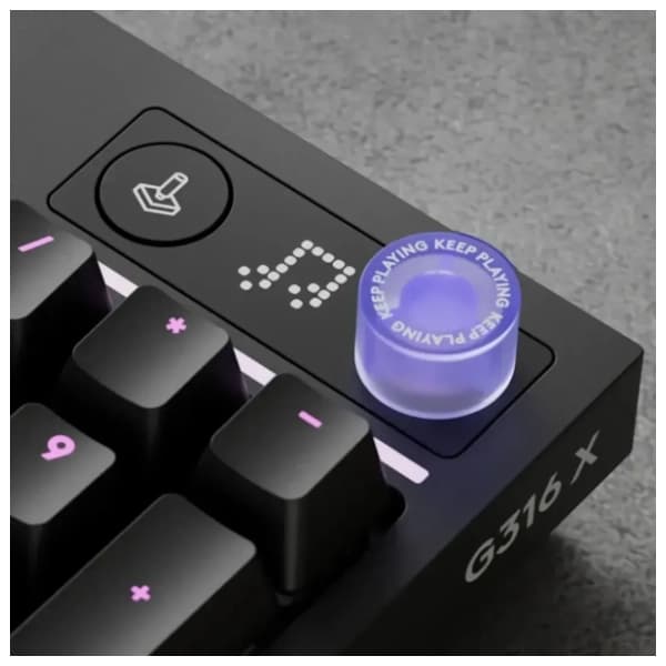 LOGITECH tastatura G316 X Lilac US 4