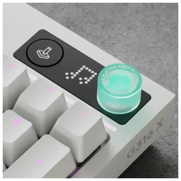 LOGITECH tastatura G316 X White US 4