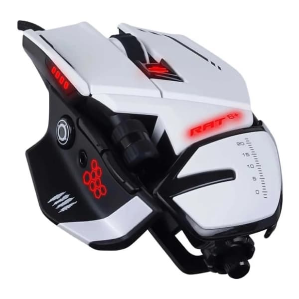MAD CATZ miš R.A.T. 6 Plus White 1