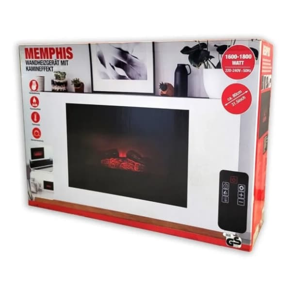 MEMPHIS električni ugradni kamin AJ140-S 4