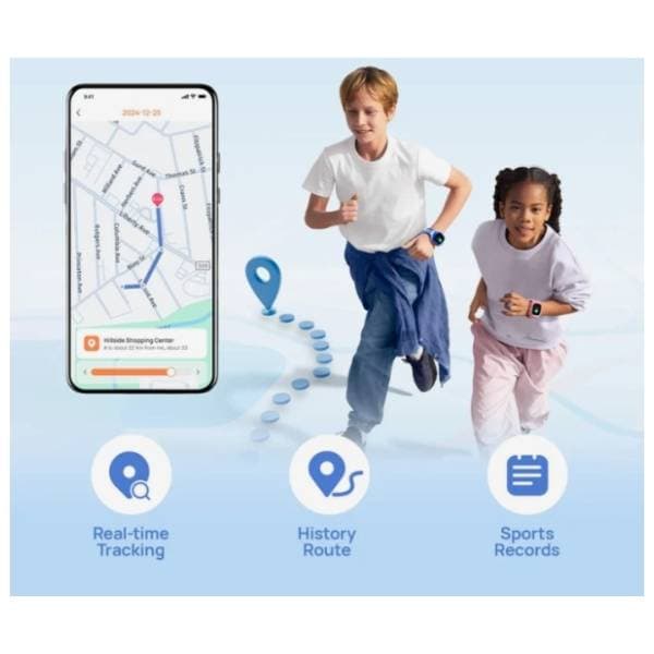 MIBRO Kids P6 GPS roze pametni sat za decu 6
