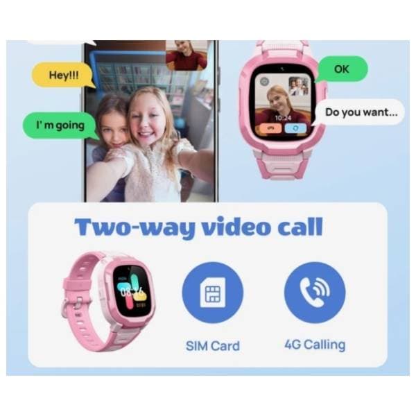 MIBRO Kids P6 GPS sivi pametni sat za decu 5