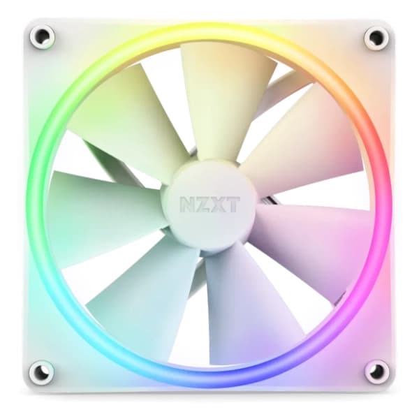 NZXT F140RGB Duo White ventilator za PC 1