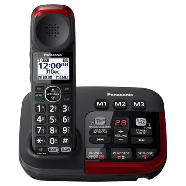 PANASONIC KX-TGM420EXB crni bežični fiksni telefon 0