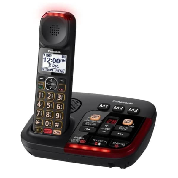 PANASONIC KX-TGM420EXB crni bežični fiksni telefon 2