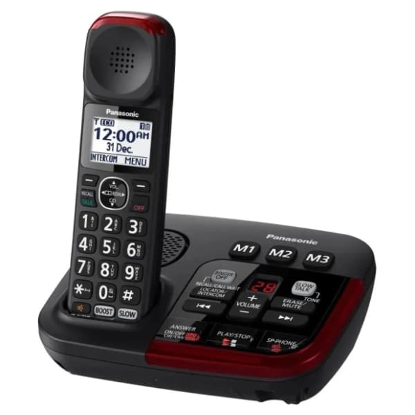 PANASONIC KX-TGM420EXB crni bežični fiksni telefon 1
