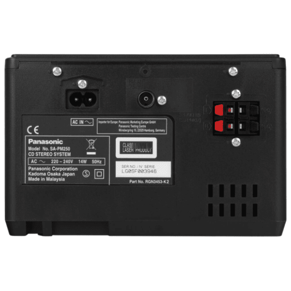 PANASONIC SC-PM250EG-K mini linija 3