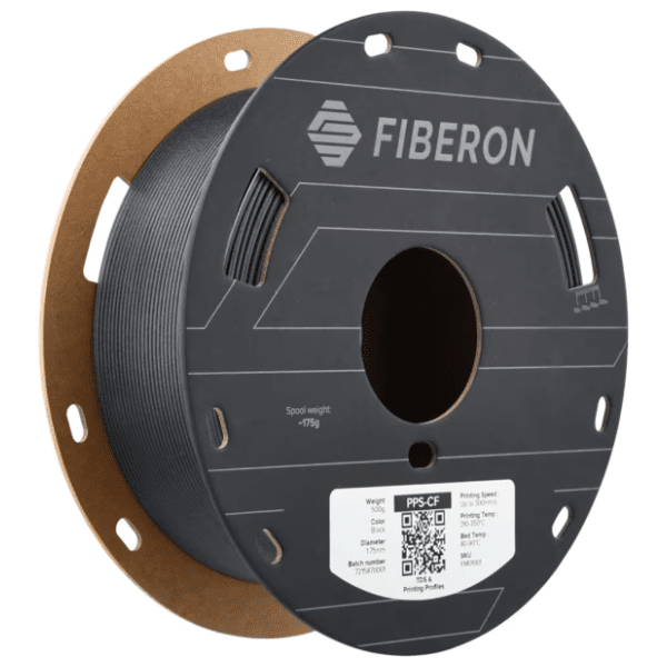 POLYMAKER Fiberon PPS-CF10 500g Black 1,75mm 3D filament 0