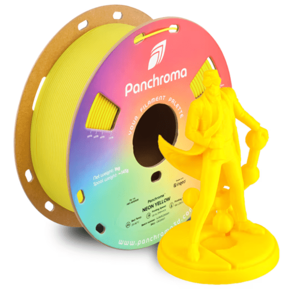 POLYMAKER Panchroma PLA 1,75 mm Neon Yellow 3D filament 0