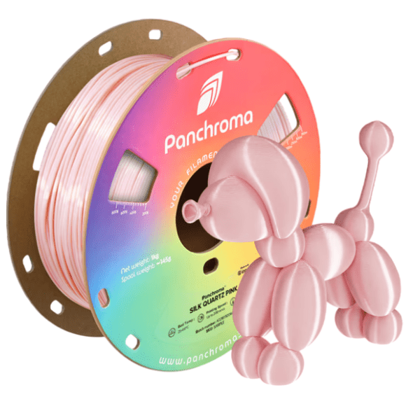 POLYMAKER Panchroma PLA 1,75 mm Silk Quartz Pink 1