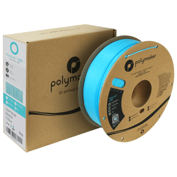 POLYMAKER PolyLite ABS 1,75 mm Light Blue 3D filament 2