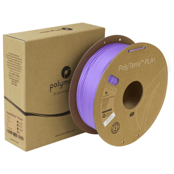 POLYMAKER PolyTerra PLA+ 1,75 mm Purple 3D filament 2