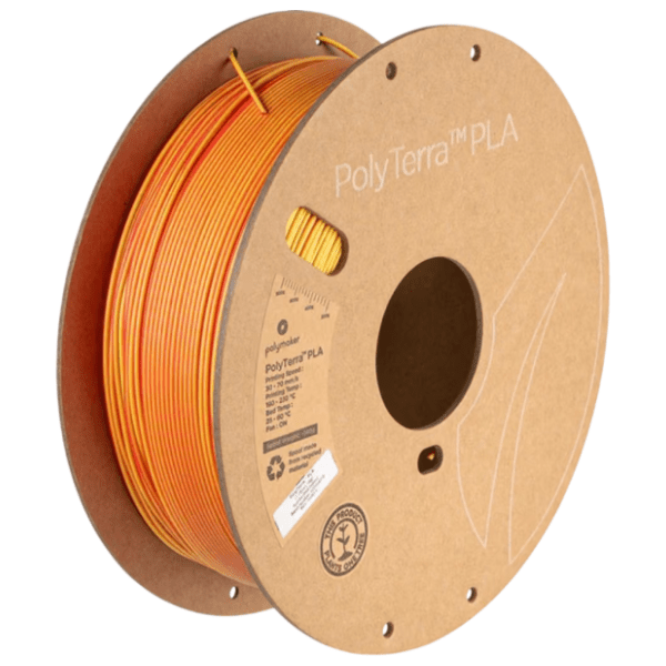 POLYMAKER PolyTerra PLA 1,75mm Dual Sunrise Red Yellow 3D filament 0
