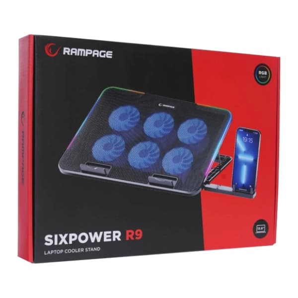 RAMPAGE postolje za hlađenje Sixpower R9 5