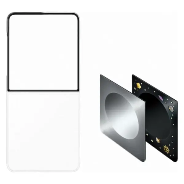 SAMSUNG Flipsuit zaštitna maska za Galaxy Z Flip8 Silver 4