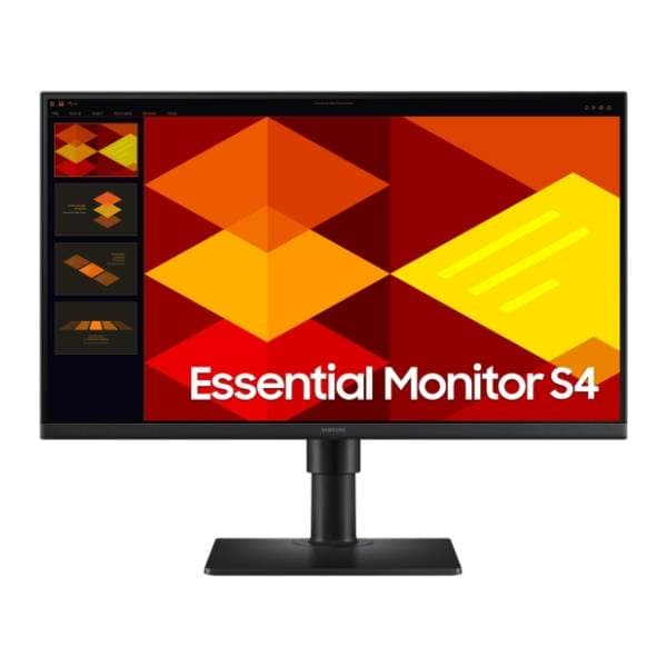 SAMSUNG monitor 24" IPS Essential S4 LS24D406GAUXEN 0