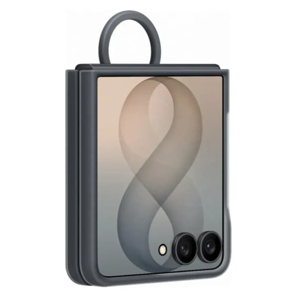 SAMSUNG Ring silikonska magnetna maska za Galaxy Z Flip8 Graphite 2