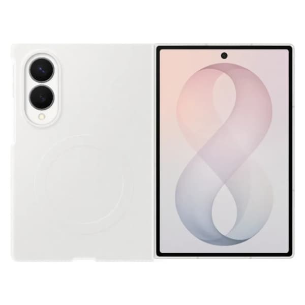 SAMSUNG silikonska magnetna maska za Galaxy Z Fold8 Cream 2