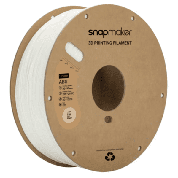 SNAPMAKER ABS 1,75 mm White 3D filament 0