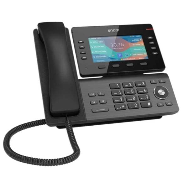 SNOM D862 IP crni žični fiksni telefon 1