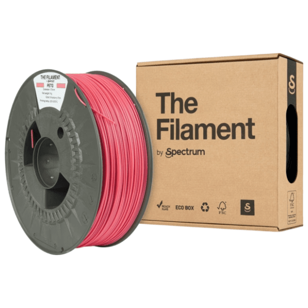 SPECTRUM PETG 1,75 mm Strawberry Pink 3D filament 2