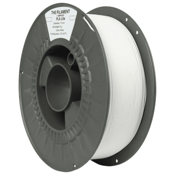 SPECTRUM PLA 1,75 mm Lite White 3D filament 0