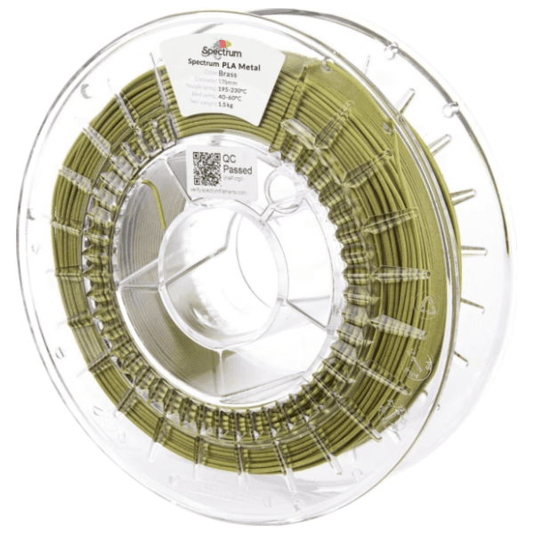 SPECTRUM PLA 1,75 mm Metal Brass 3D filament 0