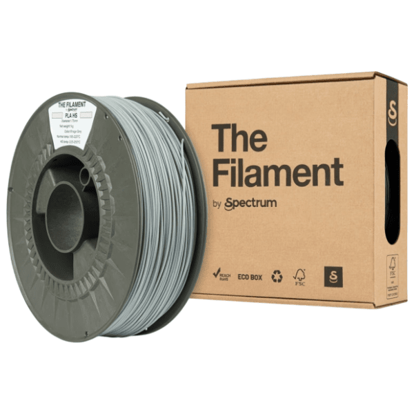 SPECTRUM PLA 1,75 mm Mirage Grey 3D filament 2
