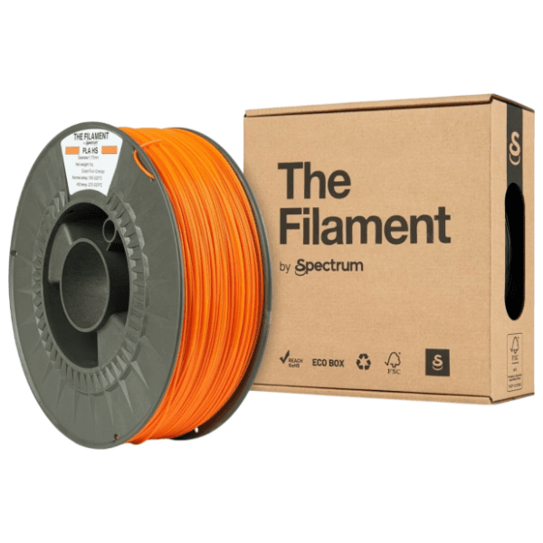 SPECTRUM PLA HS 1,75 mm Pure Orange 3D filament 2