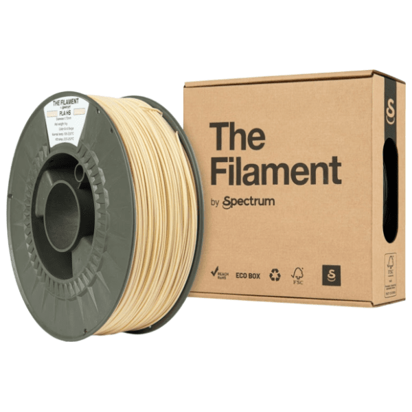 SPECTRUM PLA HS 1,75 mm Grid Beige 3D filament 2