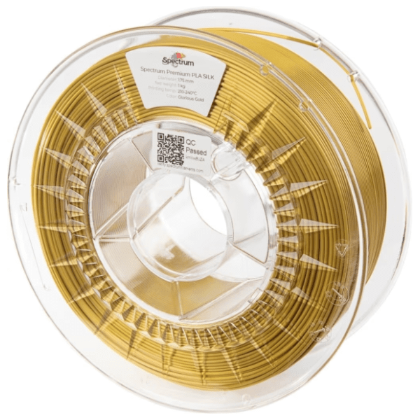 SPECTRUM Silk PLA 1,75 mm Glorious Gold 3D filament 0